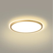 Brilagi - Lampa łazienkowa ULTRA SLIM LED/18W/230V Śr. 30 cm złota IP54