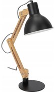 Lampa stołowa 1xE27/40W/230V czarna