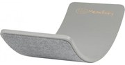 Deska do balansowania z filcem 80x30cm dla dzieci. drewniany szary balance board, filc szary - meowbaby®