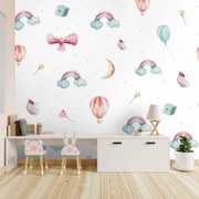 Fototapeta - Dziewczęce wzory (196x136 cm)