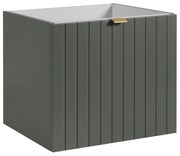 Szafka pod umywalkę HARMO 50 cm szaro-zielony półmat KROFAM