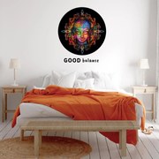 Naklejki na ścianę - Budda z napisem