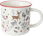Kubek porcelanowy Winter Deer, 400 ml