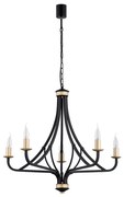 Argon 2171 - Żyrandol na łańcuchu LORENZO 5xE14/7W/230V