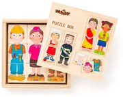 Woody Puzzle Ludzie i zawody