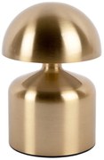 Złota lampa stołowa LED (wys. 15 cm) Impetu – Leitmotiv