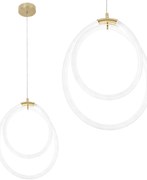 LAMPA WISZĄCA LED G021-CP Złota