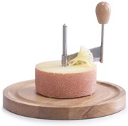 Krajalnica do sera - drewno bukowe, stal nierdzewna, ZELLER