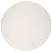 Biały dywan Universal Fox Liso, Ø 120 cm