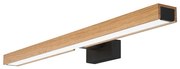 Brilagi-LED Łazienkowe oświetlenie lustra WOODY MIRROR LED/12W/230V IP44 dąb/czarny