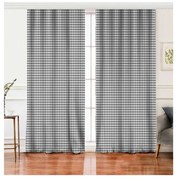 Białe/szare zasłony zestaw 2 szt. 140x260 cm – Mila Home