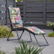 Leżak ogrodowy 2w1 Santander Black Edition D002-07PB / G052-23IB PATIO