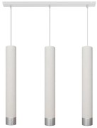 Lampa LED TUBA 3xGU10/4,8W/230V biała/błyszczący chrom, na lince