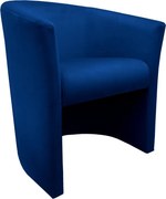 Fotel MAROS VELVET granatowy ATOS
