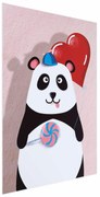 Plakat Panda z balonikiem 60x90 cm bez ramy bez marginesu ARTGEIST B