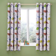 Zasłona dziecięca 2 szt. 168x183 cm Prehistoric Dinosaurs – Catherine Lansfield