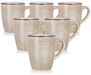 Banquet Zestaw kubków Shape 400 ml, 6 szt.