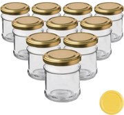 Orion Zestaw słoików z zakrętką Deva 0,212 l, 10 szt.