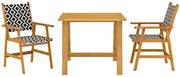 Zestaw mebli ogrodowych z drewna akacjowego L9-A71