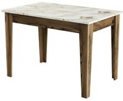 Stół do jadalni Kiev White and Walnut