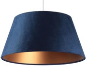 Granatowa lampa wisząca dzwon glamour - 5X S409 Z4-E99