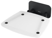 Ravak B8F0000060 - Składane siedzisko prysznicowe OVO czarne