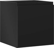 Mexen Orio szafka łazienkowa podumywalkowa 45 cm, 1 drzwi, czarna mat - 91A11-04547-1-BF71