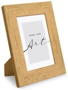 Plastikowa ramka w naturalnym kolorze 21x26 cm