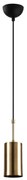 Lampa wisząca Kem - 6396, złota-czarna