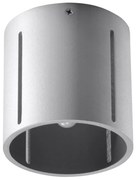 Minimalistyczny plafon walec LED E803-Kalano - szary