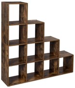 Regał DOVARO brązowy