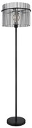 Globo 15698S - Lampa podłogowa GORLEY 1xE27/60W/230V czarny