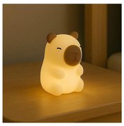 LED RGBW ściemnialna ładowalna dziecięca lampka nocna KAPYBARA LED/0,45W/5V 800 mAh