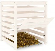 Biały sosnowy kompostownik ogrodowy C0-S74