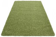 Dywan shaggy jednokolorowy zielony 60 cm x 110 cm
