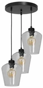 Lampa wisząca, potrójna SANTIAGO CLEAR 3xE27