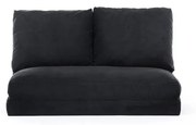 Czarna rozkładana sofa 120 cm Taida – Balcab Home