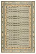 Zielony dywan z mieszanki juty 200x290 cm Mara Jute Border – Flair Rugs