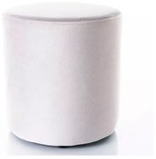 Pufa DOTI C VELVET jasnoszara SIGNAL