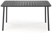 Stół ogrodowy BOSCO 70x140 czarny HALMAR