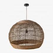 Lampa Sufitowa Wisząca Do Użytku Zewnętrznego Udane Miel - Czarna & Ø80 Cm - ↑65 Cm Udane - Sklum