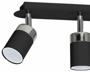 Lampa sufitowa JOKER BLACK/CHROME 3xGU10