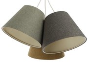 Lampa wisząca ENTURO TRIO żółta/zielona/szara BPS KONCEPT