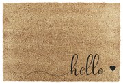 Wycieraczka z włókna kokosowego 40x60 cm Hello Scribble – Artsy Doormats