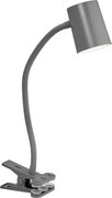 Osram - Lampka biurkowa z klipsem DESK LINE 1xGU10/9W/230V szara