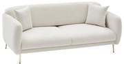 Biała rozkładana sofa 210 cm Simena – Balcab Home