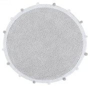 Dywan dziecięcy BUBBLY LIGHT GREY 120x120 szary LORENA CANALS