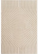 Dywan nowoczesny Art 3D Geometria kremowy 60 cm x 110 cm