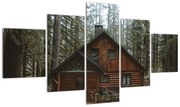 Obraz - Chata górska (125x70 cm)