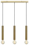 Markslöjd 108261 - Żyrandol na lince SENCILLO 3xE27/40W/230V gold